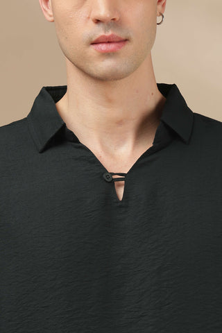 Men's BottleGreen Breathable Non-Iron Smart Casual Shirt