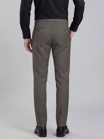 Wrinkle Free 4-Way Stretch Solid Formal Pants
