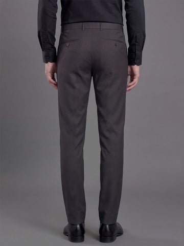 Wrinkle Free 4-Way Stretch Solid Formal Pants