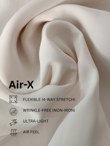 AirX: Wrinkle Free 4-Way Stretch Ethnic Motifs Printed Smart Casual Shirt