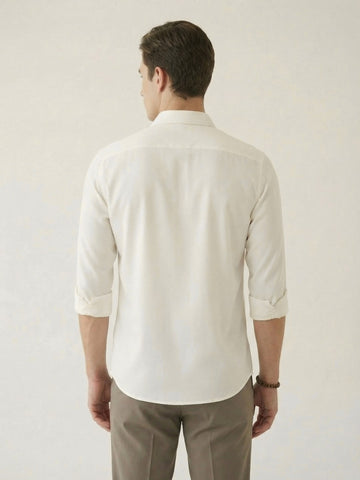 AirX: Wrinkle Free 4-Way Stretch Ethnic Motifs Printed Smart Casual Shirt