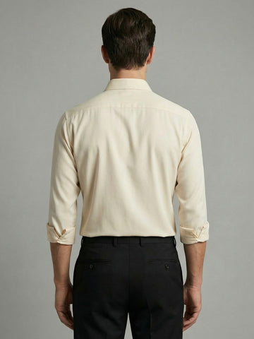 AirX: Wrinkle Free 4-Way Stretch Solid Formal Shirt