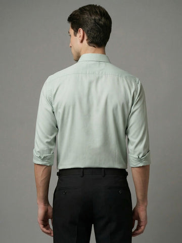 AirX: Wrinkle Free 4-Way Stretch Solid Formal Shirt