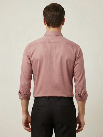 SoftLustre: Satin Finish Soft Solid Party Shirt