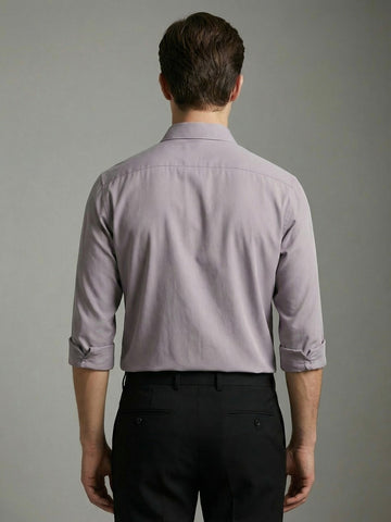 AirX: Wrinkle Free 4-Way Stretch Solid Formal Shirt