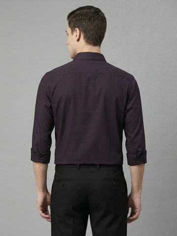 AirX: Wrinkle Free 4-Way Stretch Solid Formal Shirt