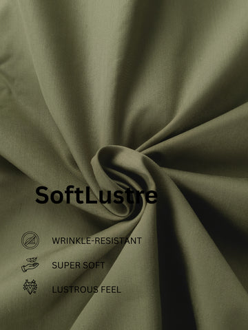 SoftLustre: Satin Finish Soft Solid Party Shirt