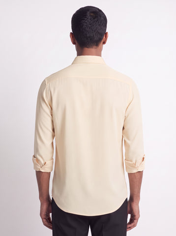 Solid Non-Iron Fluidic Cream Shirt