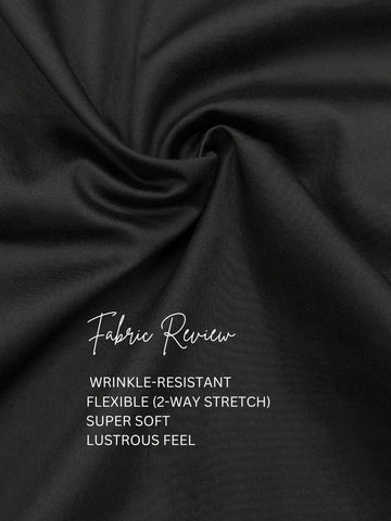Black Solid Formal Designer Shirt For Men by HE SPOKE