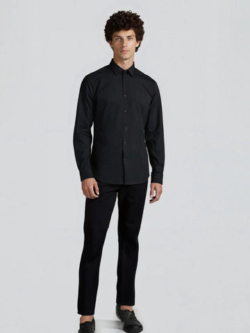 Black Animal Printed Casual Designer Shirt For Men by HE SPOKE