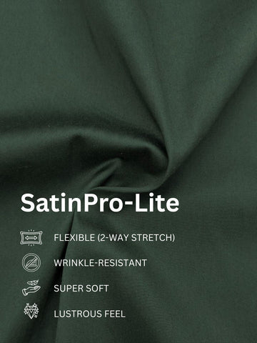 SatinPro-Lite: Satin 2-Way Stretch Printed Ethnic Kurta