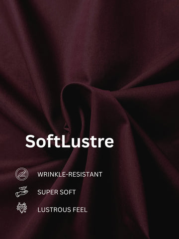 SoftLustre: Satin Finish Soft Solid Party Shirt