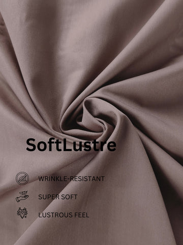 SoftLustre: Satin Finish Soft Solid Party Shirt