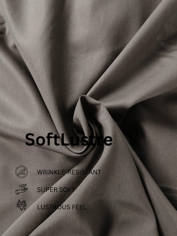 SoftLustre: Satin Finish Soft Solid Party Shirt