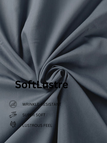 SoftLustre: Satin Finish Soft Solid Party Shirt