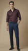 SatinPro-Max: Cotton Satin 2-Way Stretch Solid Party Shirt