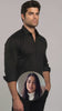 Black Solid PC Sateen Stretch Formal Shirt