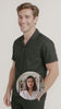 Black Solid Cotton Twill Casual Shirt