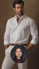 White Solid PC Sateen Stretch Formal Shirt