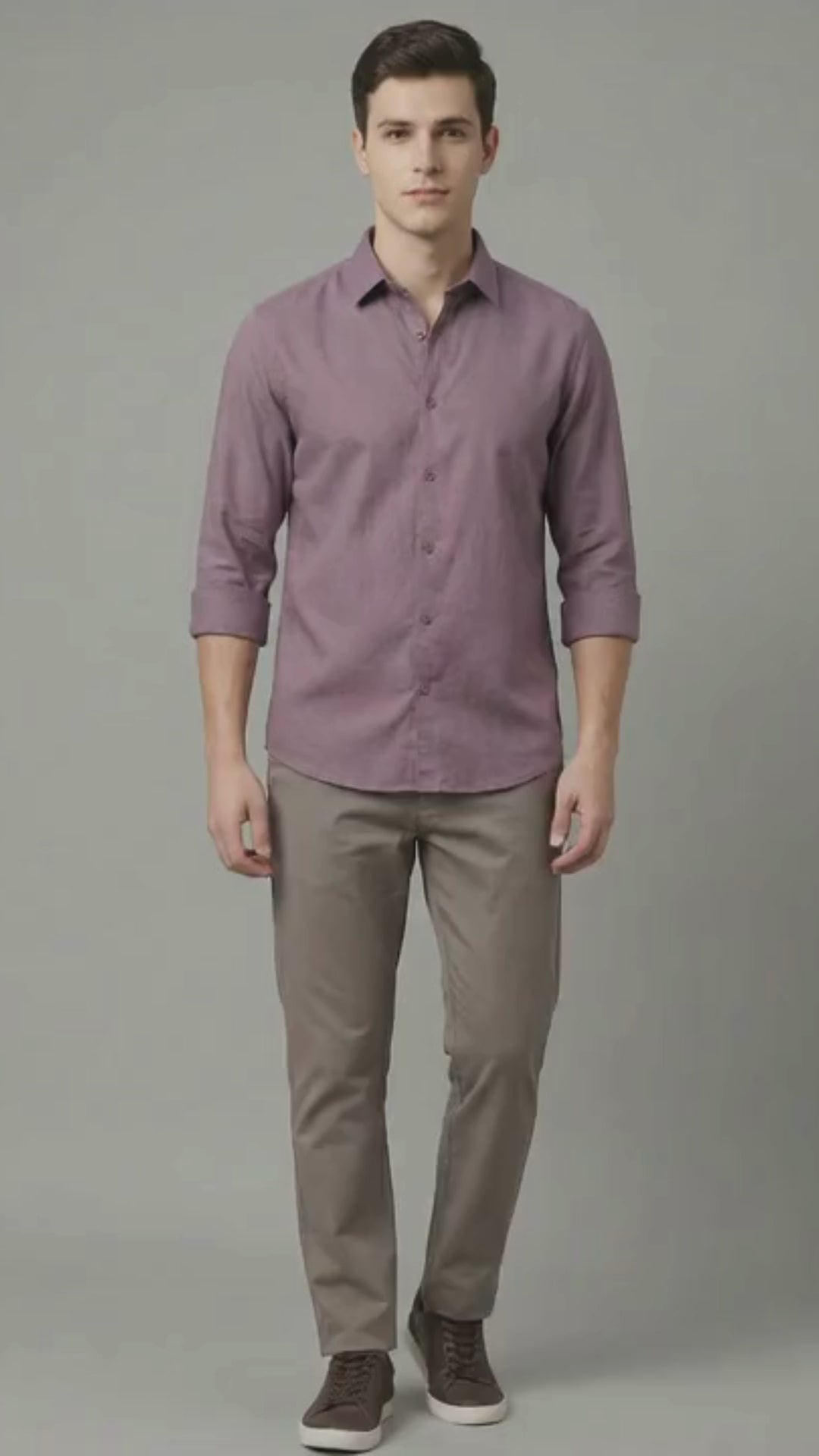 Penta-ProWeave: Rare Linen Blend 2-Way Stretch Solid Smart Casual Shirt