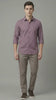 Penta-ProWeave: Rare Linen Blend 2-Way Stretch Solid Smart Casual Shirt