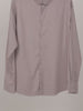 HE SPOKE Men's Taupe Solid Regular Fit Shirt