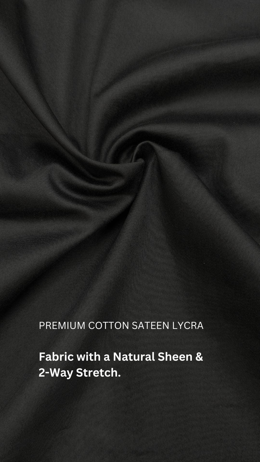 Printed Party Wear Black Shirt - HE SPOKE - For Men